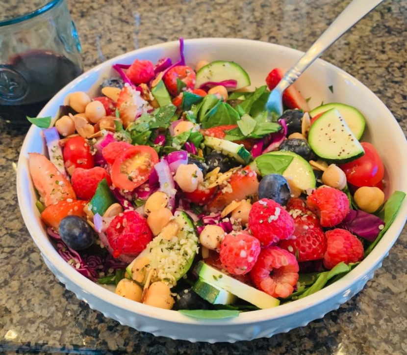 Rainbow Berries + Hemp Bowl