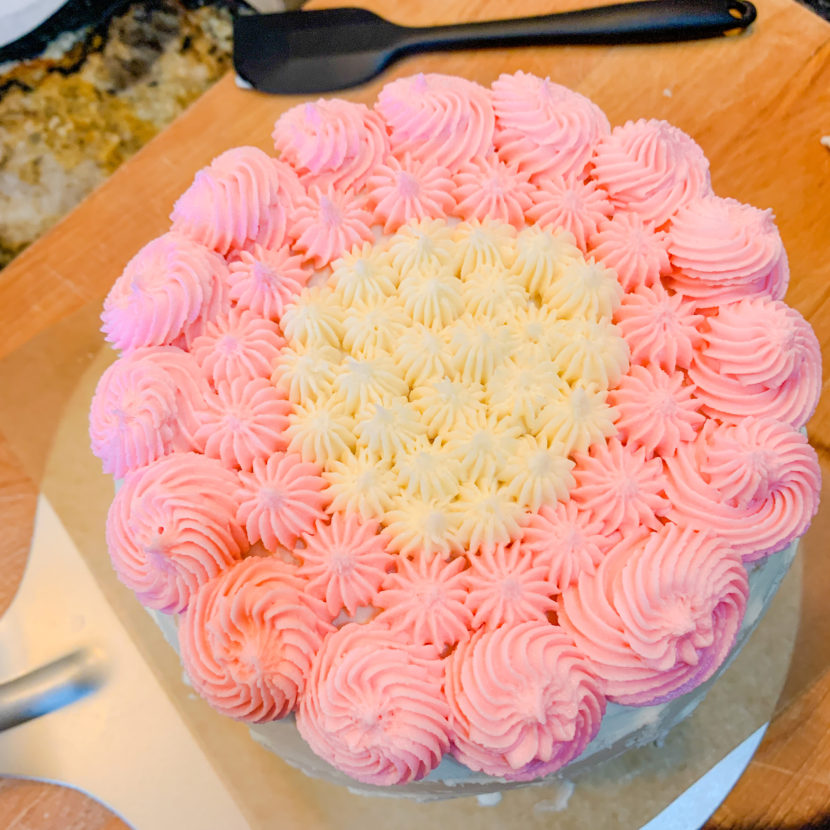 Vanilla Celebration Layer Cake