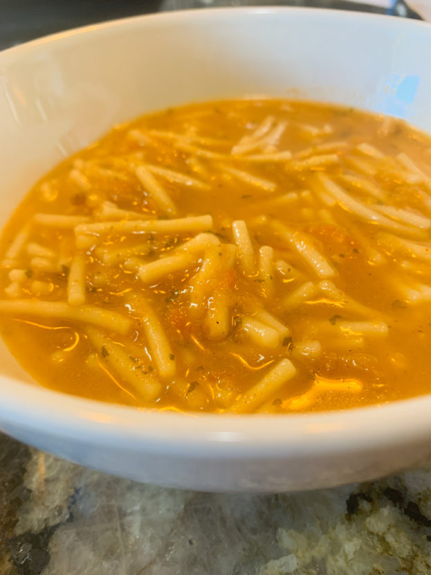 Sopa de Fideo – Mexican Noodle Soup